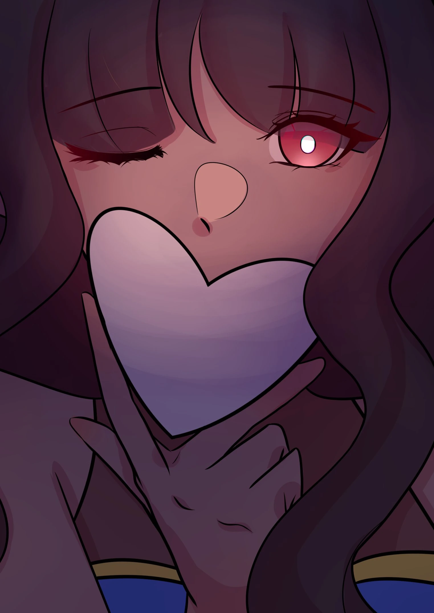 Hirashin lanzando corazón