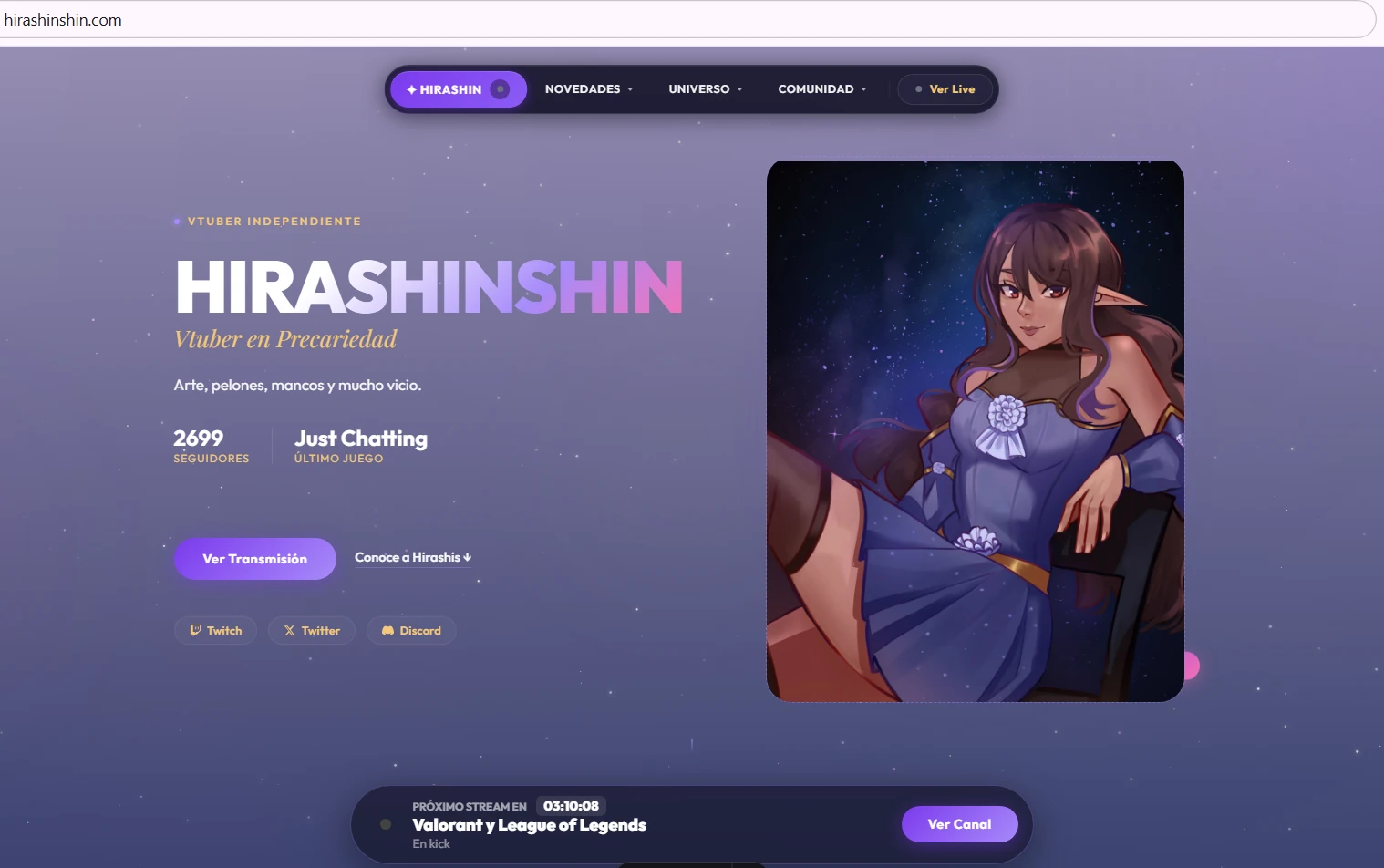 Pequeño vistazo al sitio de Hirashinshin